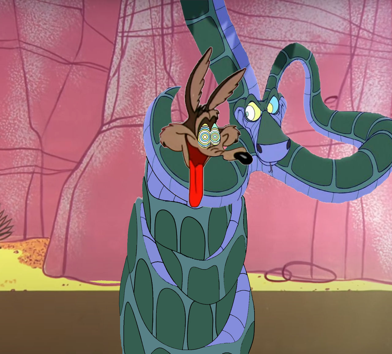 Willy Snake Wile E. Coyote, Snake-Serving Super Genius by videoking14 on DeviantArt