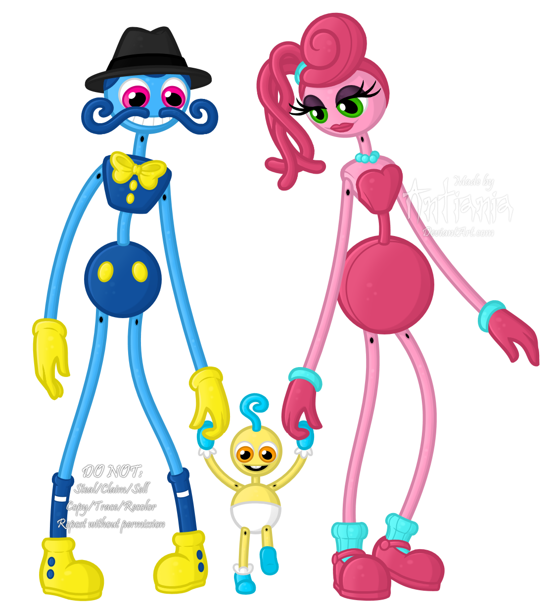 Mommy Long Legs loves Daddy Long Legs plush dolls by BerryViolet on  DeviantArt