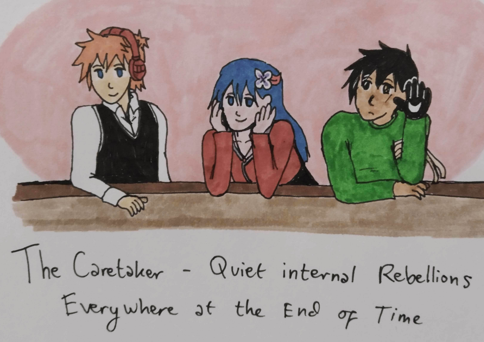 Everywhere at the End of Time by wholetthemonstersout on DeviantArt