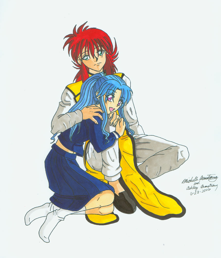 Yyh Kurama And Botan By Kurama X Botan On Deviantart