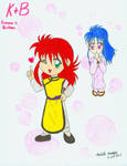 Yyh Kurama And Botan By Kurama X Botan On Deviantart