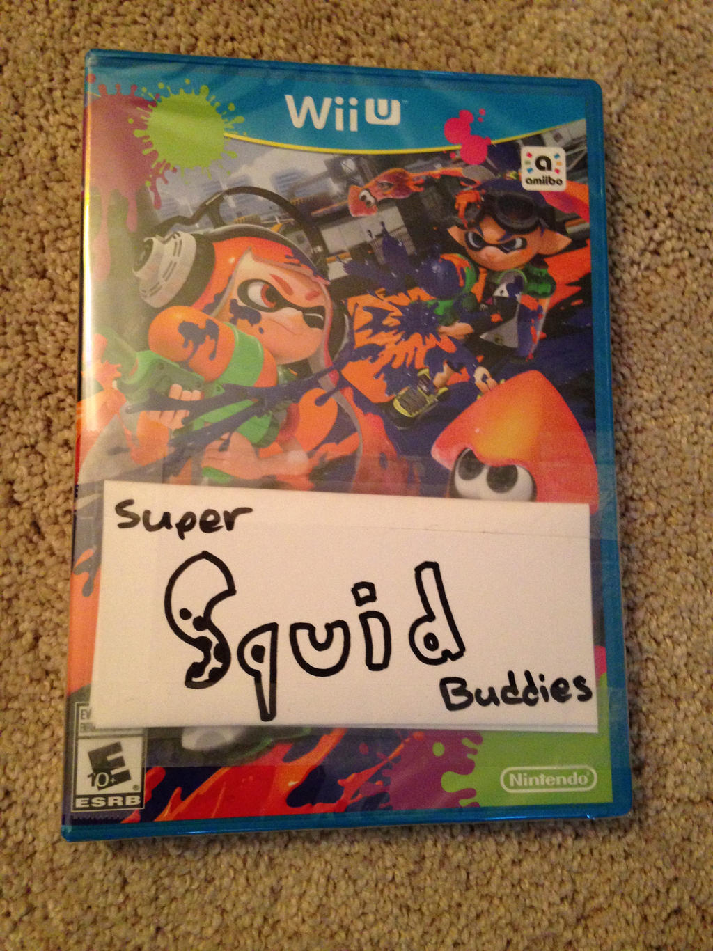 Custom Splatoon Box Art by Dankfury on DeviantArt