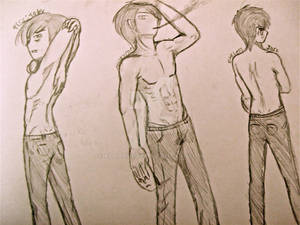 shirtless masky toby and eyeless jack