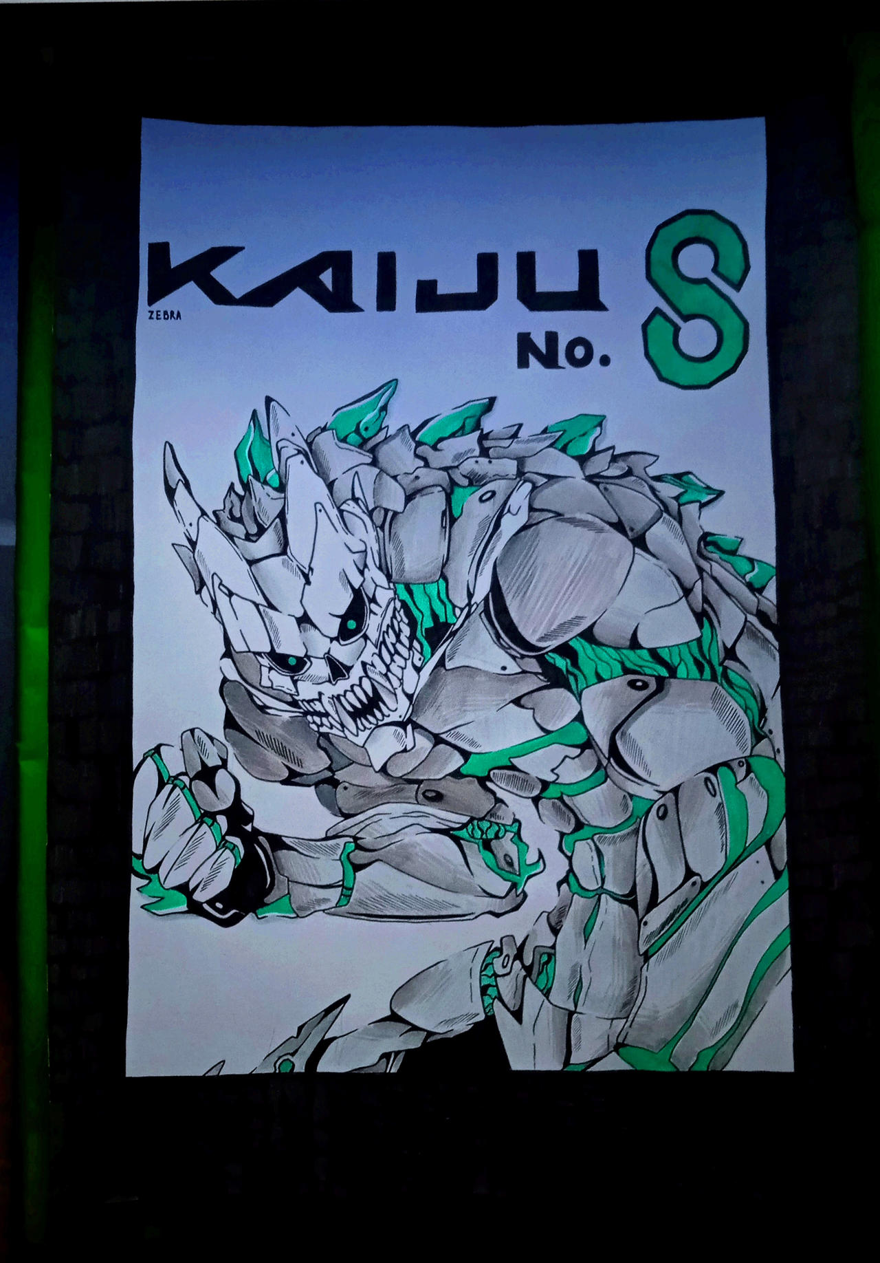 Kayiu Kaiju no 8 art by zebraan on DeviantArt