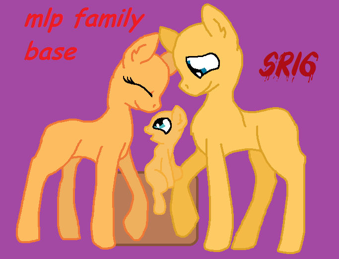 Mlp family base by MamaBird94 on DeviantArt