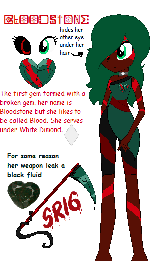 My gemsona Bloodstone