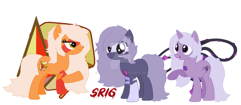 The Jasperthyst family cutie marks