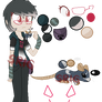 Diana Tanaka and Daikoku Ref Sheet