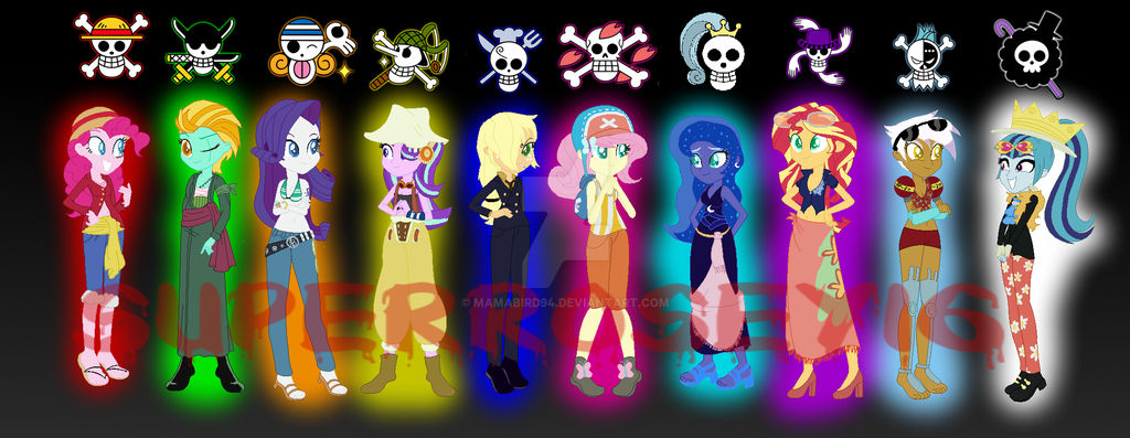 MLP The Straw Hat Crew