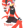 Topaz the echidna