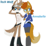 Tech Wolf and Annabelle Prower