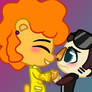 Eugene meets Disco Bear