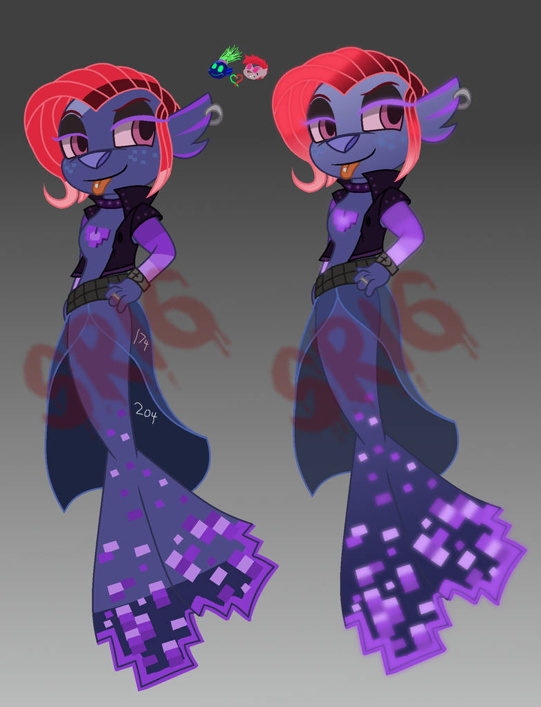 King Trollex x Queen Barb Daughter by MamaBird94 on DeviantArt