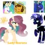 Vortex AU Lady Aurora and Sir Tarvos