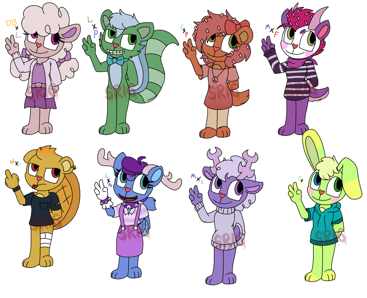 HTF NG Adoptables 8/8 by MamaBird94 on DeviantArt