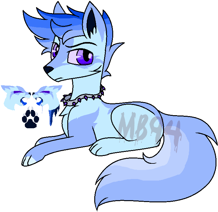 Blue Wolf (closed) by MamaBird94 on DeviantArt