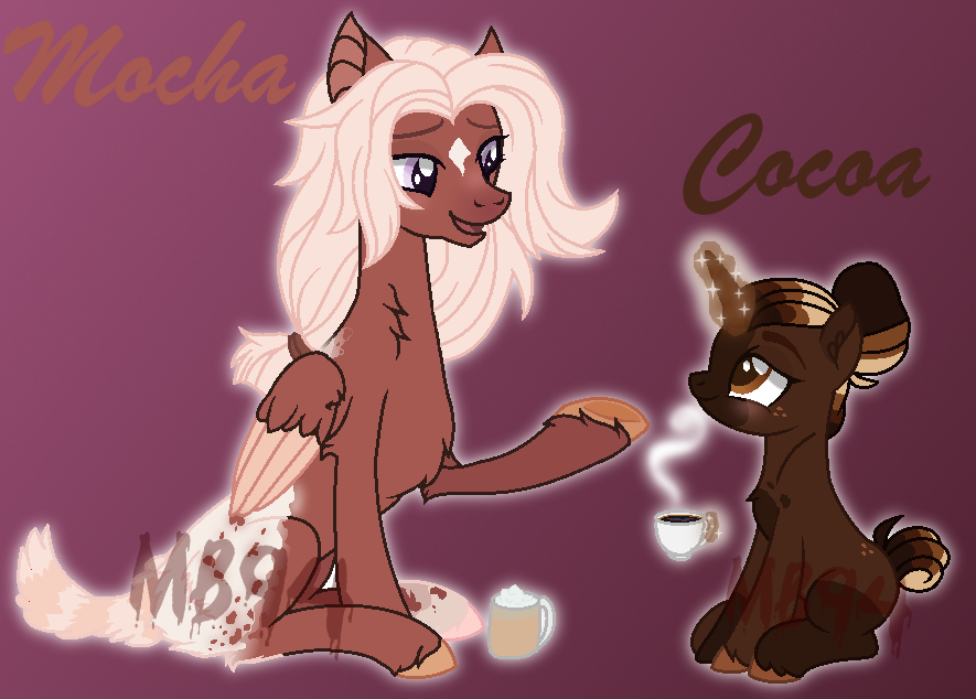 Mocha and Cocoa