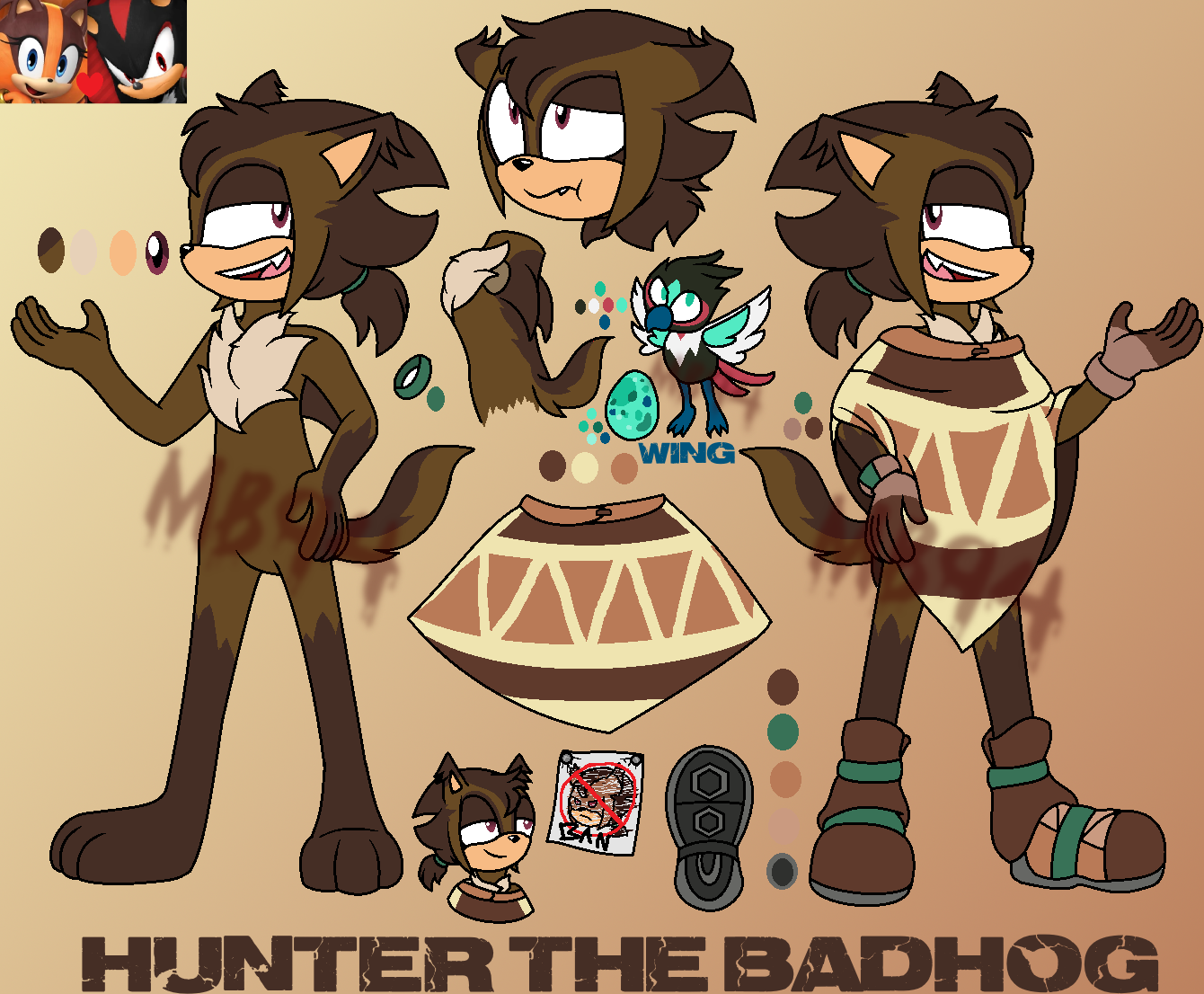 Hunter The Badhog ref