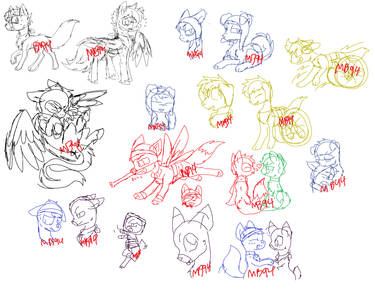 Craig's gang doodles