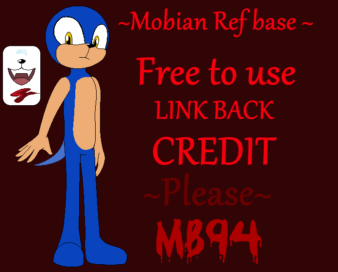 Mobain R Mobian Ref base by MamaBird94 on DeviantArt