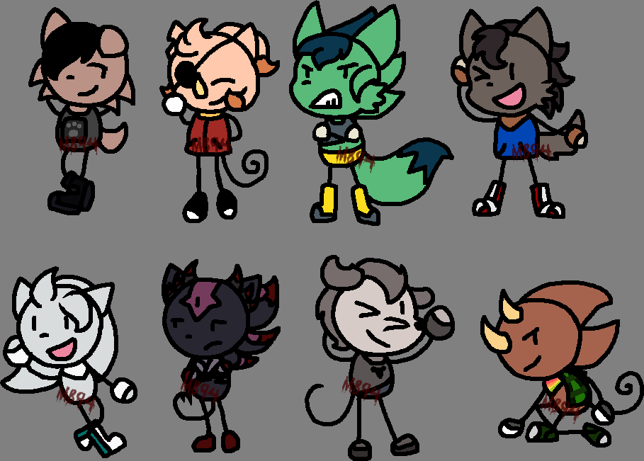 Sketchog: Sonic ocs