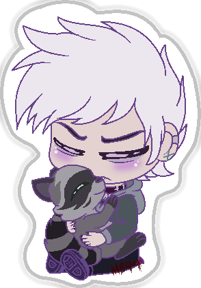 Chibi Chad /w Dumpster Sticker