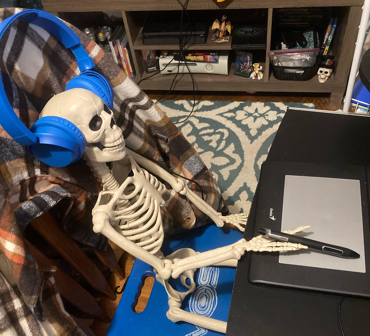Working my fingers to the bone