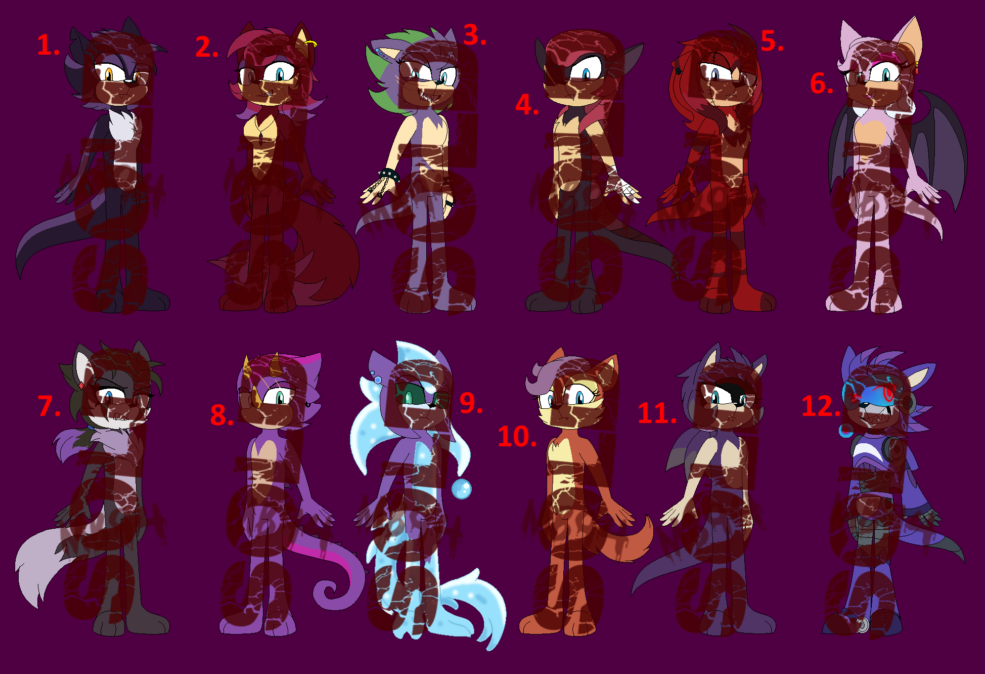 Fangx NG adoptables 0/12 CLOSED