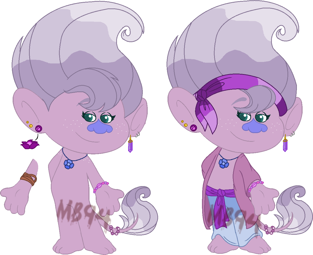 Trolls oc: Violet