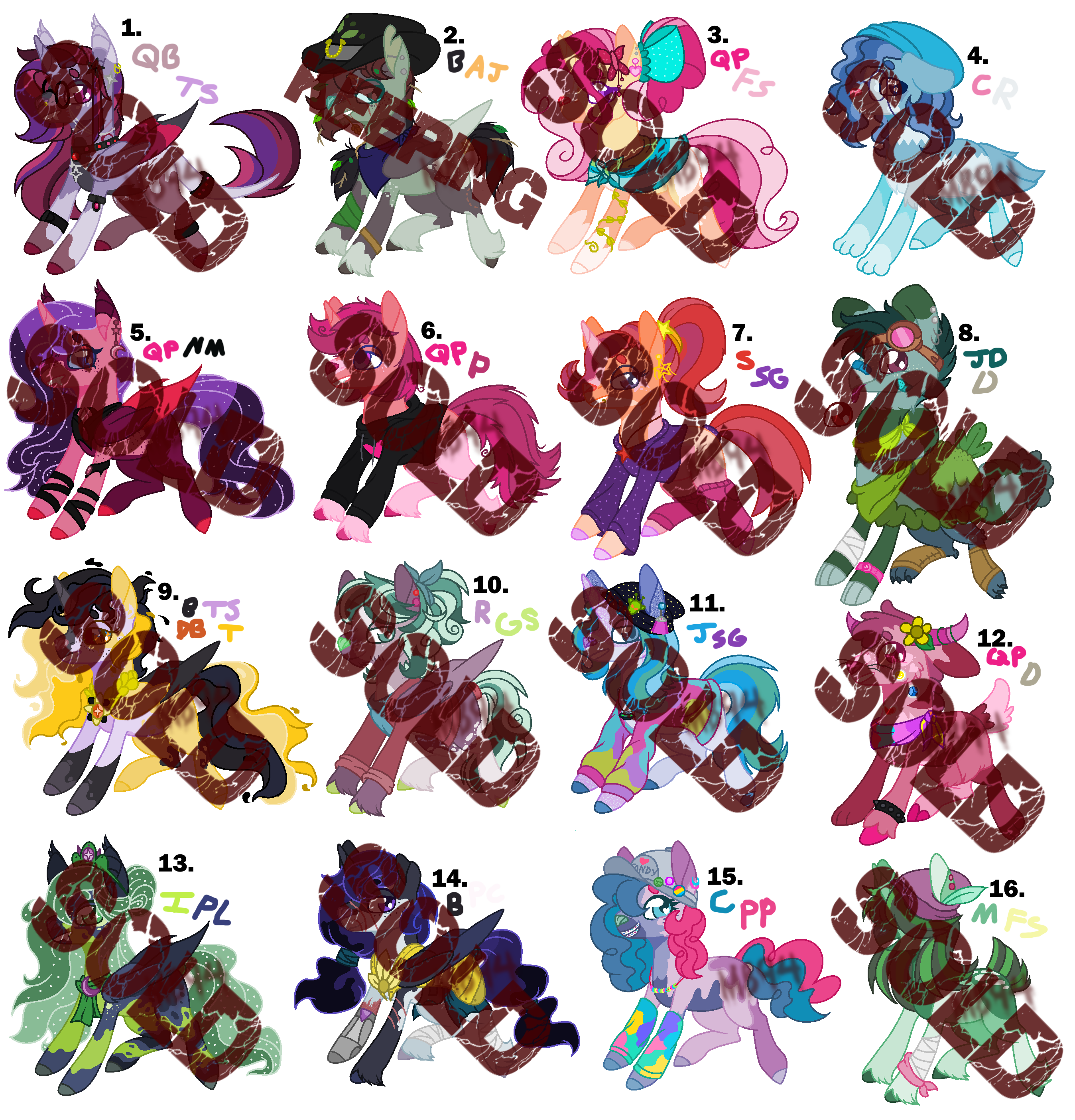Trolls x Mlp3 0/16 CLOSED