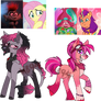 Barb X Fluttershy and Poppy x Sunny Starscout