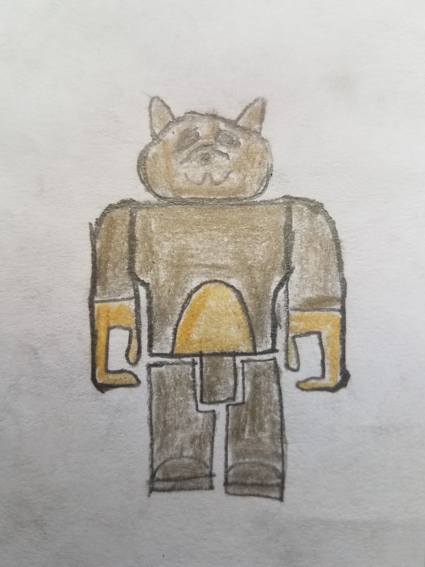 Roblox Doge By Luckydust7 On Deviantart - how to draw a roblox doge