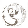 Dragon +  Phoenix Yin Yang