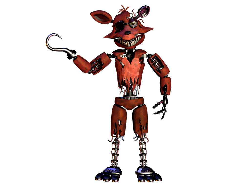 Withered Foxy full body v.2 by FNAFfan28 on DeviantArt