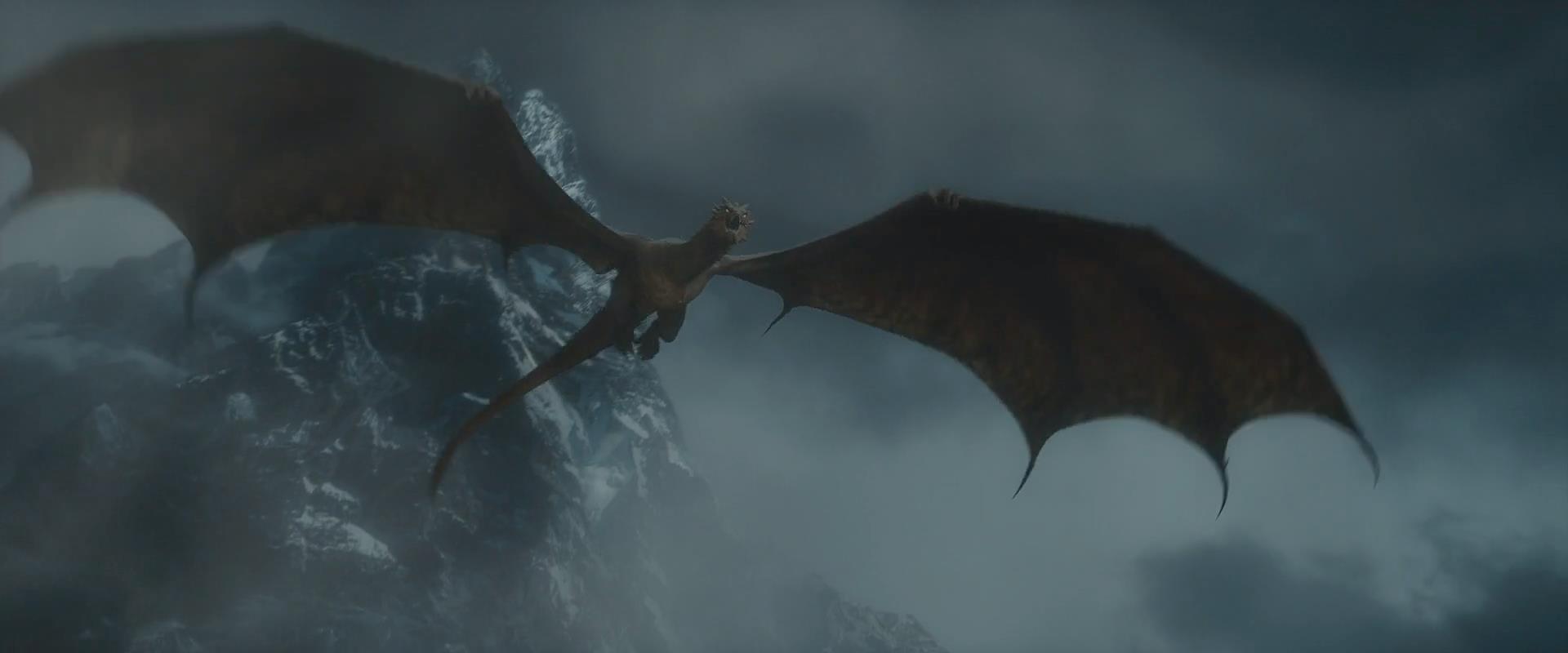 Smaug In Flight