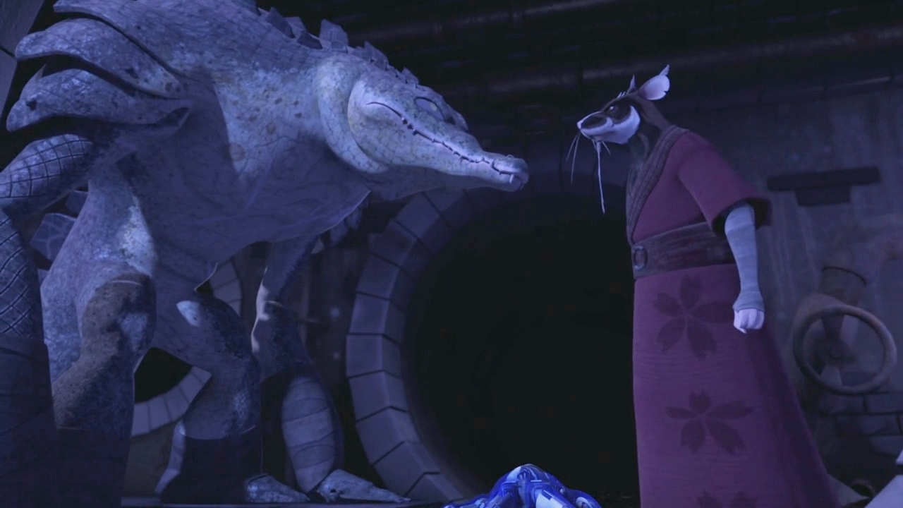 TMNT2012 S2 E25-Leatherhead Splinter by GiuseppeDiRosso on DeviantArt