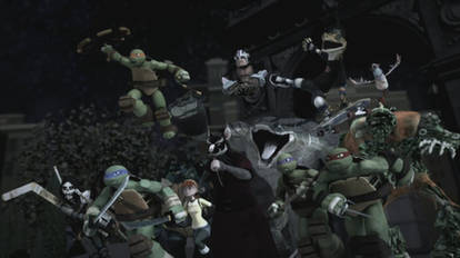 TMNT2012 S3 E25-Ninja Turtles Mighty Mutanimals.