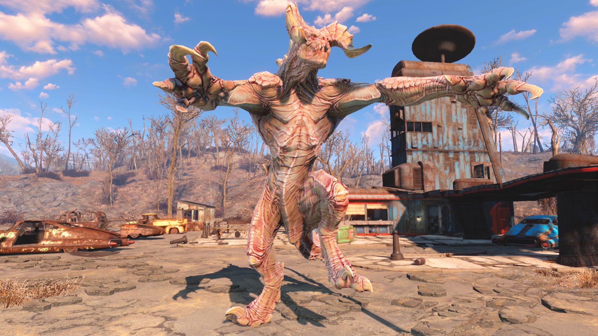 Deathclaw race fallout 4 фото 79