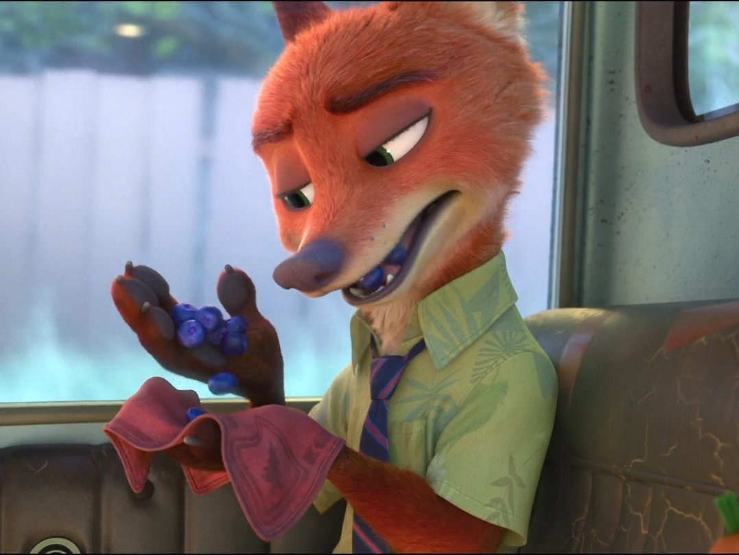 Nick Wilde Loves Blueberries