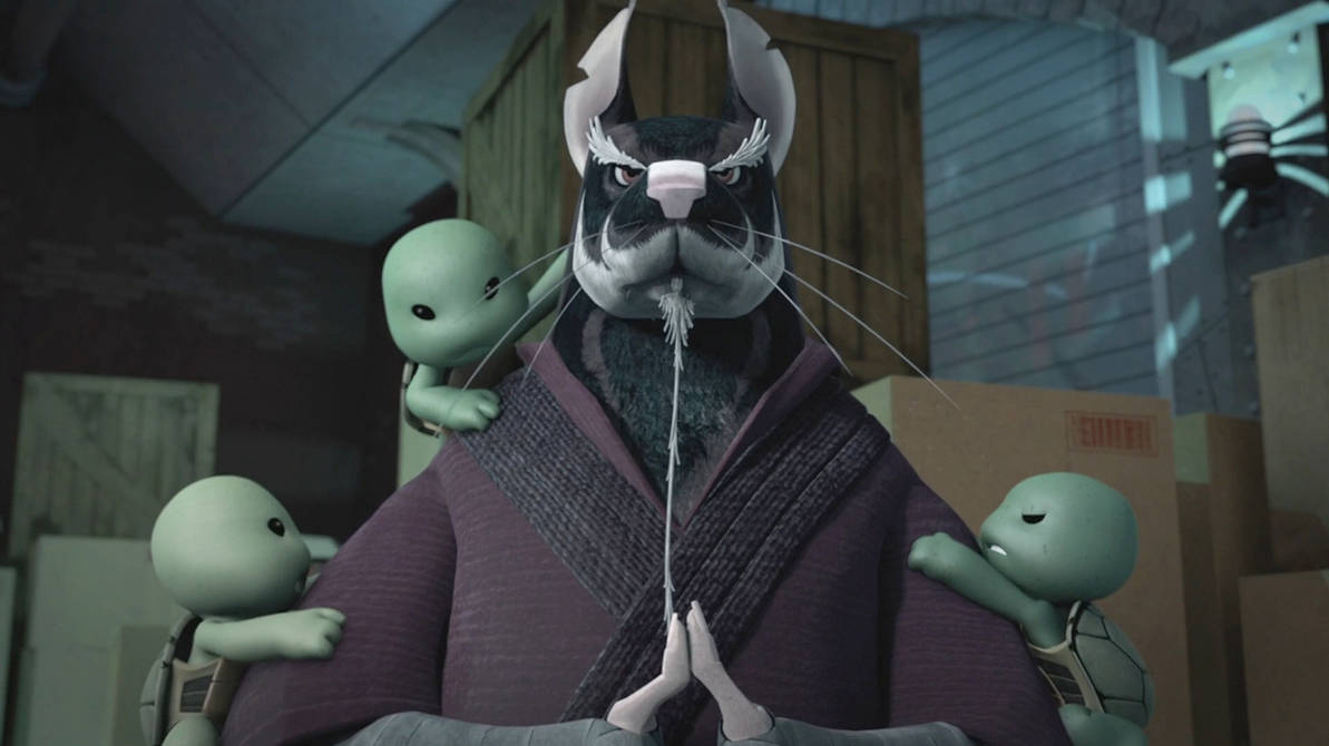 TMNT2012-Baby Turtles Splinter 1 by GiuseppeDiRosso on DeviantArt