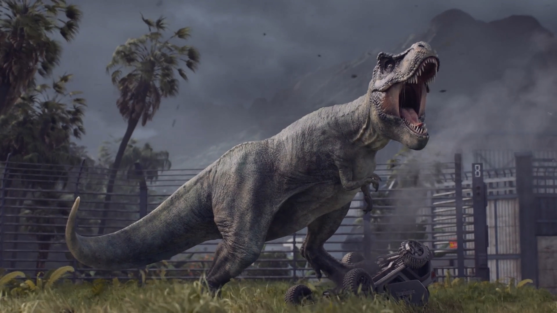 Jurassic World Evolution-Tyrannosaurus Rex by GiuseppeDiRosso on DeviantArt