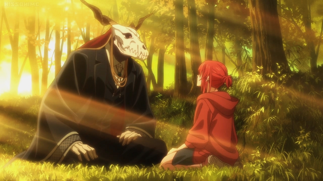 Chise conhece a mestre do Elias  The Ancient Magus' Bride 2ª