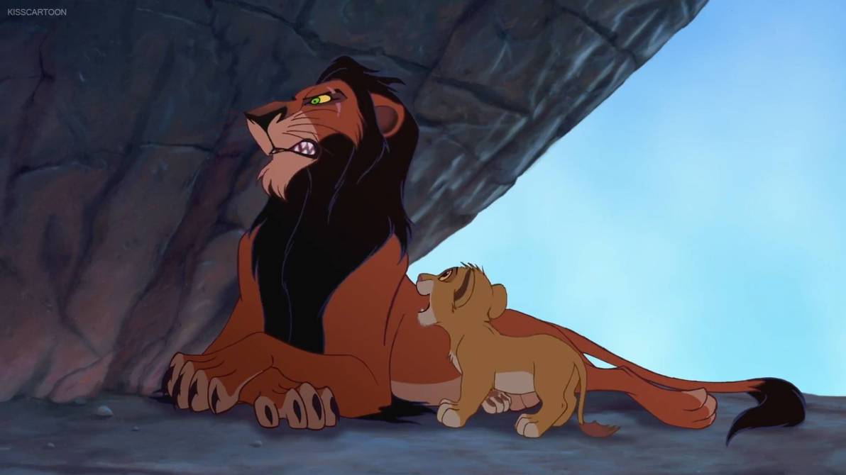 The Lion King 1994-Scar Simba 1 by GiuseppeDiRosso on DeviantArt