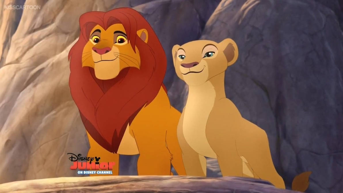 The Lion Guard S1 E23-Simba Nala by GiuseppeDiRosso on DeviantArt
