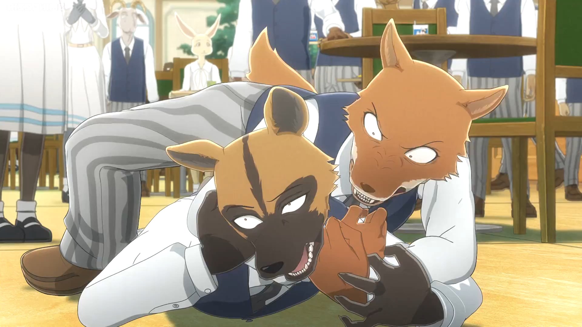 Beastars Deviantart Beastars S1 E2-Fox Painted Dog by GiuseppeDiRosso on DeviantArt