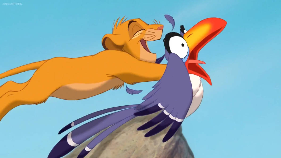 The Lion King 1994 Simba Zazu By GiuseppeDiRosso On DeviantArt the-lion-king-1994-simba-zazu-by-giuseppedirosso-on-deviantart