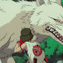 Princess Mononoke-Moro 1