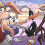 Space Jam 2-Daffy Wile E Coyote 1