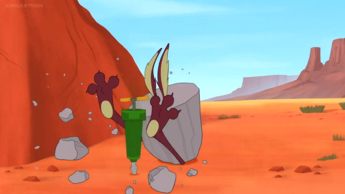 LooneyTunesCartoons S2 E2c-Wile E Coyote Feet 1a by GiuseppeDiRosso on