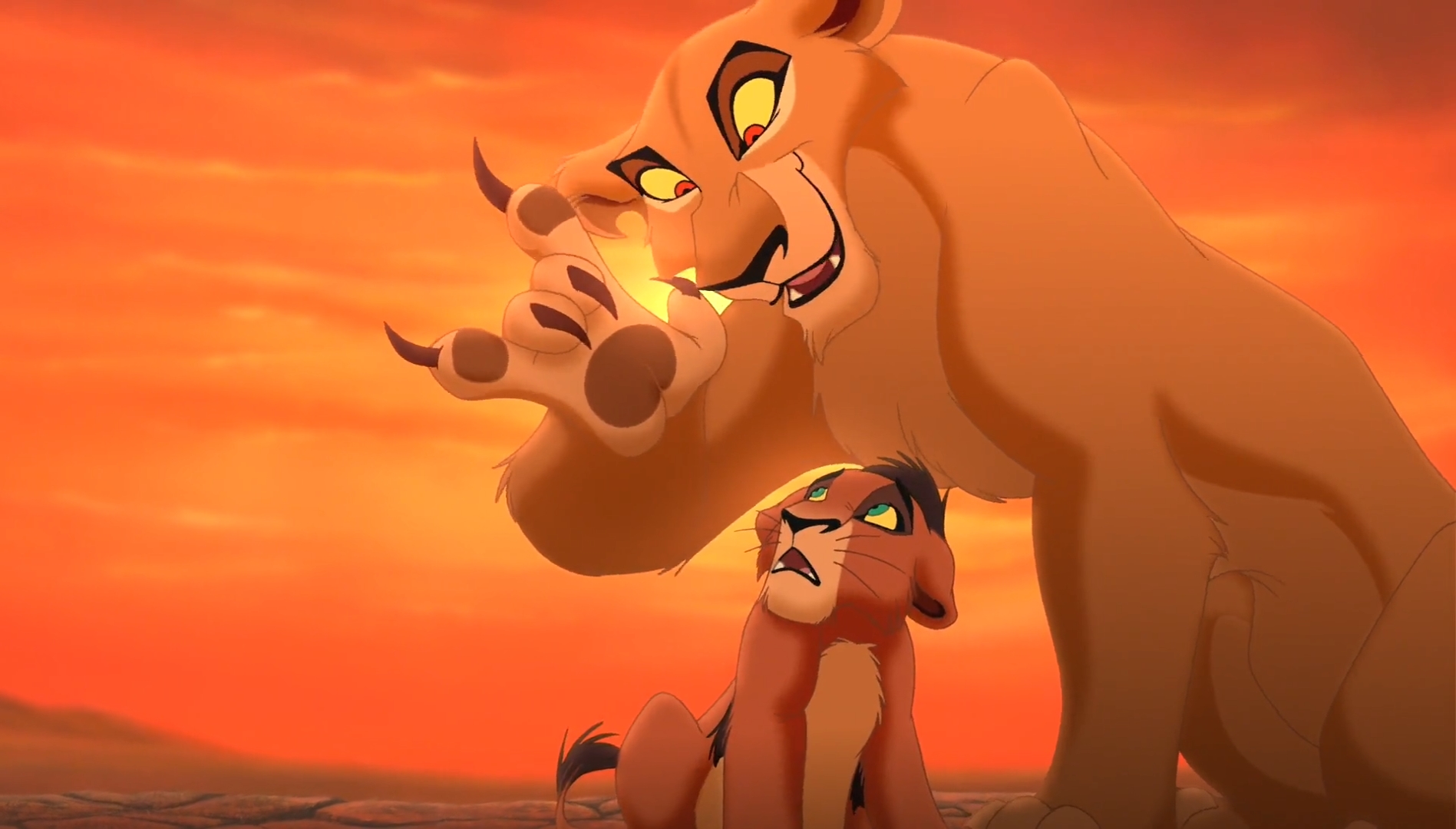 The Lion King 2 Zira And Nuka the-lion-king-2-zira-and-nuka